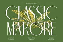 Classic Makore Modern Serif Font