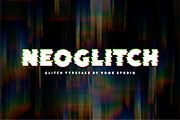 NEOGLITCH - Glitch Typeface font, a Font by Vroz Studio (Thumbnail 1 of 6)