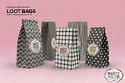 Loot Bags Packaging Mockup, a Packaging Mockup by INCDesign (Thumbnail 5 of 9)