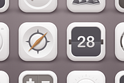White Winter Icons, an Icon by Sunbzy (Thumbnail 2 of 3)