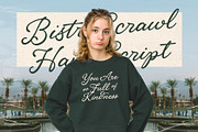 BistroScrawl Handwriting Script Font, a Script Font by Inviline.co (Thumbnail 6 of 10)