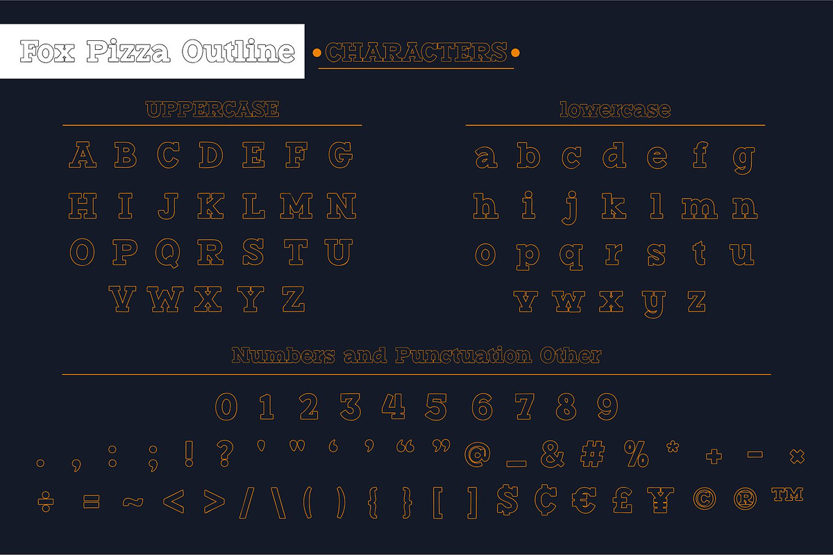 Fox Pizza Font, a Slab Serif Font by Fox7 By Rattana (Photo 10 of 11)
