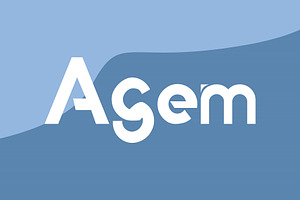 Agem Typeface