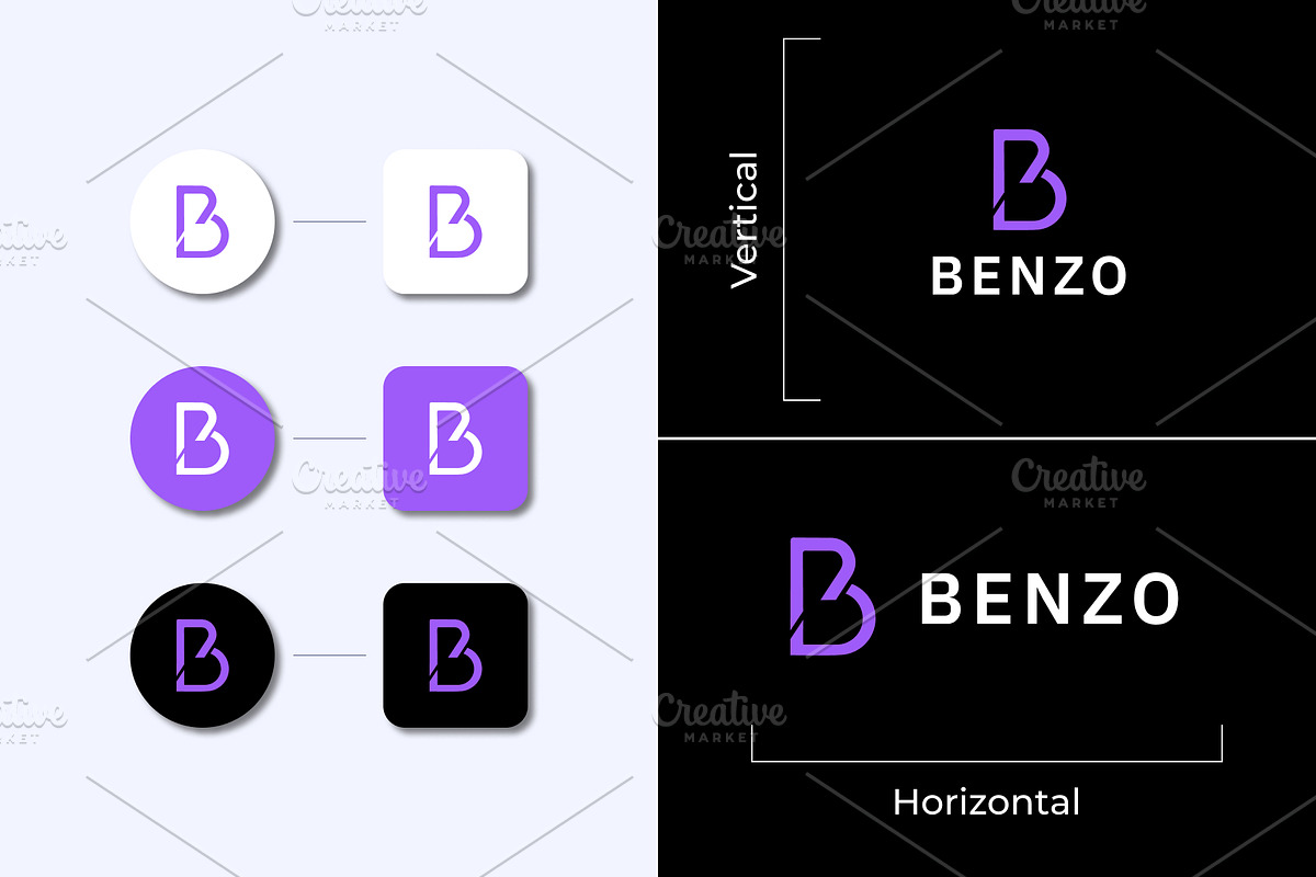 Modern B Letter Logo Design, a Branding & Logo Template by Orin Creative (Photo 6 of 6)