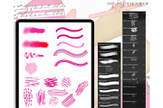 Procreate Abstract Watercolor Set, a Brush Add-On by My Fancy Design Shop (Thumbnail 5 of 14)