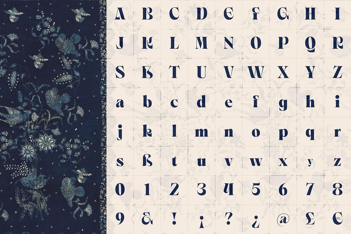 Ornable Experimental Typeface, a Serif Font by Casloop Studio (Photo 6 of 8)