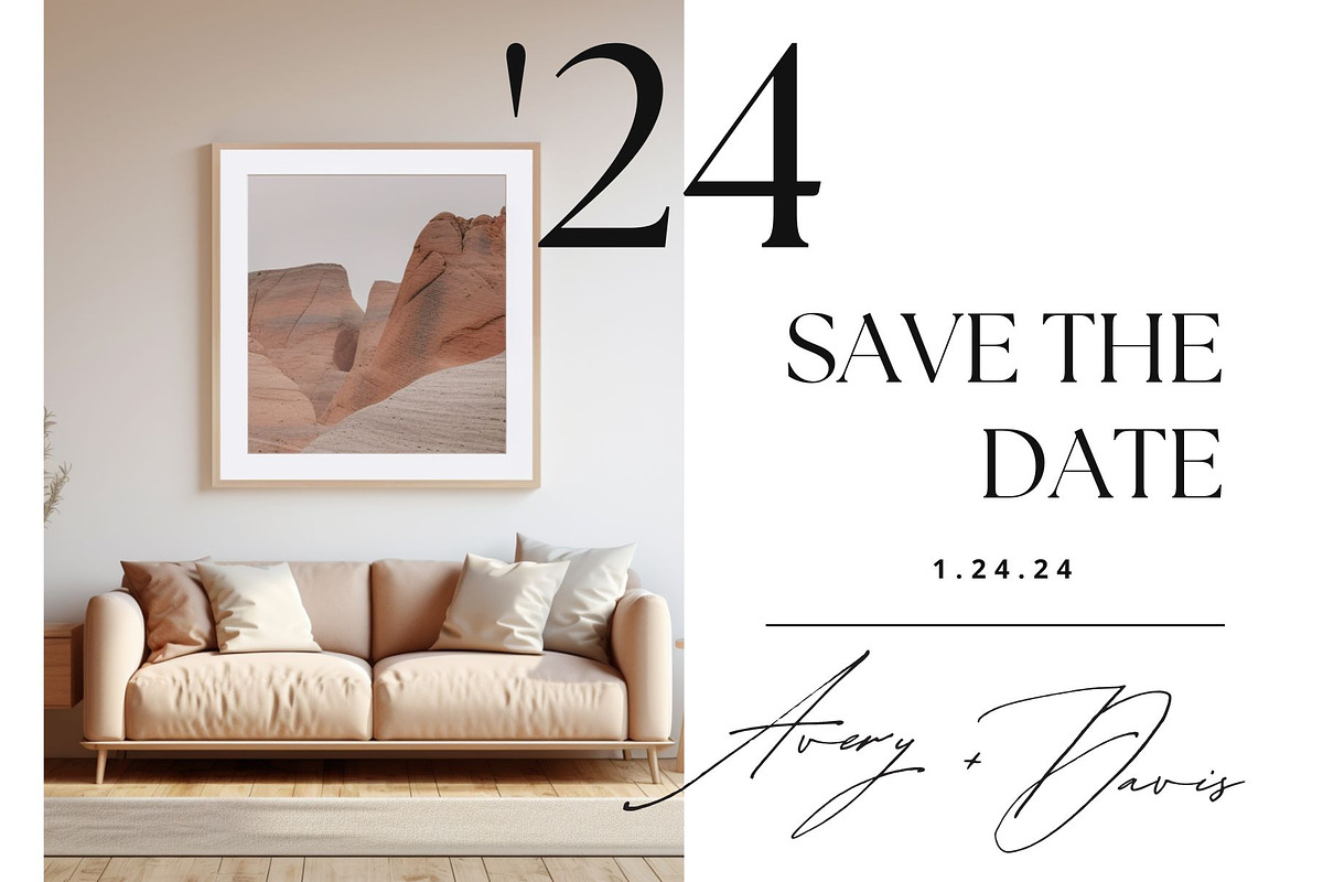50 Canva Frame Mockups Bundle, a Household Mockup by ARTOZEN DIGITAL (Photo 10 of 14)