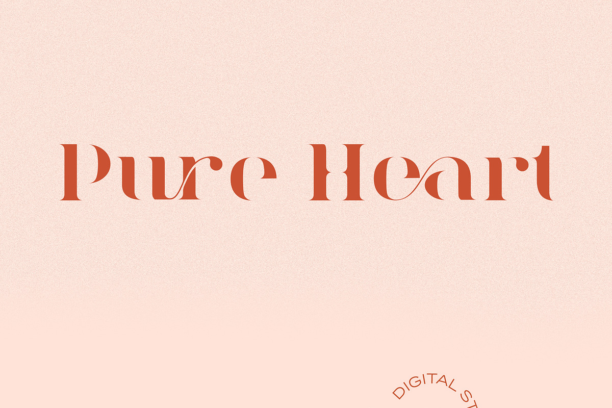 Pure Heart - Serif Font, a Serif Font by Pulp Creative Studios (Photo 14 of 14)