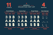 Generic Typeface Collection, a Sans Serif Font by More Etc. Studios (Thumbnail 3 of 20)