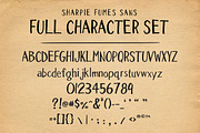 Sharpie Fumes Font Family, a Sans Serif Font by Glen Gauthier (Thumbnail 6 of 8)