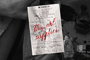 Strange Muse Messy Script Font, a Script Font by AnMark (Thumbnail 4 of 13)