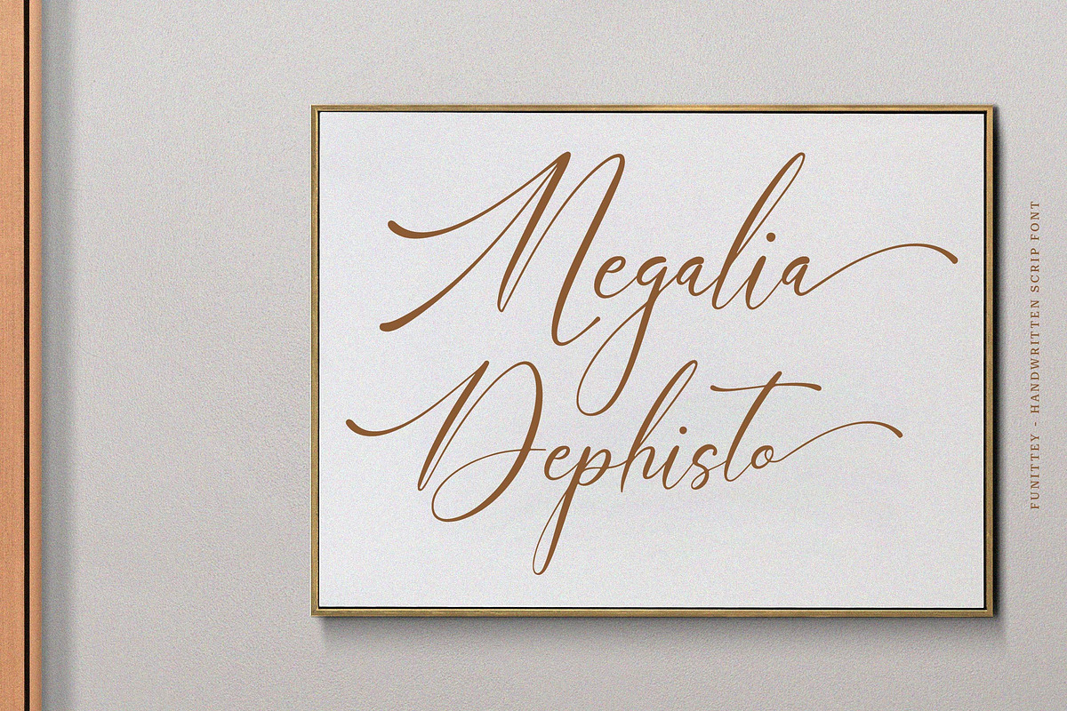 Funittey – Classy Script, a Script Font by gracetype_studio (Photo 4 of 13)