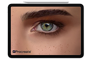 Freckles Brushes for Procreate, a Brush Add-On by FaeryDesign (Thumbnail 1 of 3)