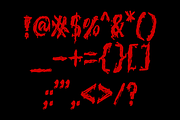 Tumbal Cinta - Horror font, a Font by GFRcreative (Thumbnail 7 of 8)
