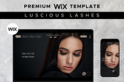 Premium Wix Template Lash Extensions, a Wix Template by bitemarketing (Thumbnail 2 of 6)
