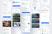 LiftUp - Fundraises App UI Kit, an UI Kit Template by floxui (Thumbnail 6 of 7)