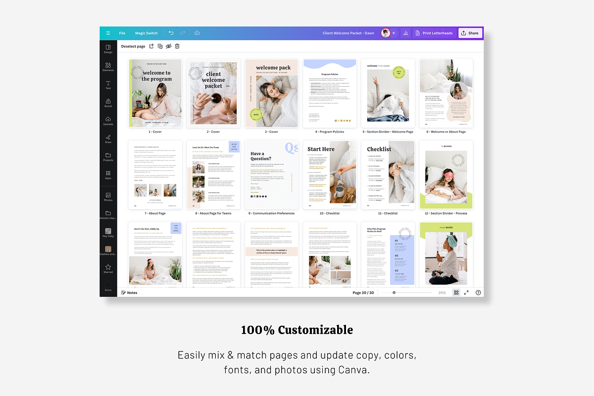 Client Welcome Packet | Dawn, a Magazine Template by Erin Cassidy (Photo 8 of 9)