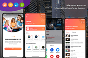 Uber Learning Mobile App, an App Template by UX Design Master (Thumbnail 8 of 12)