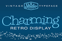 Charming | Retro Display Font!