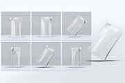 Transparent Doypack Package Mock-Up, a Packaging Mockup by DesignRushMarket (Thumbnail 2 of 6)
