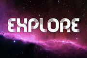 Nebula - A Liquid Style Font, a Font by The Artifex Forge (Thumbnail 6 of 10)