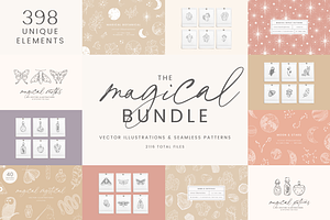 Magical Bundle Vectors & Patterns