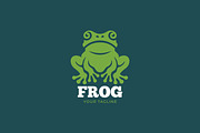 Creative Green Frog Logo Design, a Branding & Logo Template by Signatoro (Thumbnail 2 of 2)