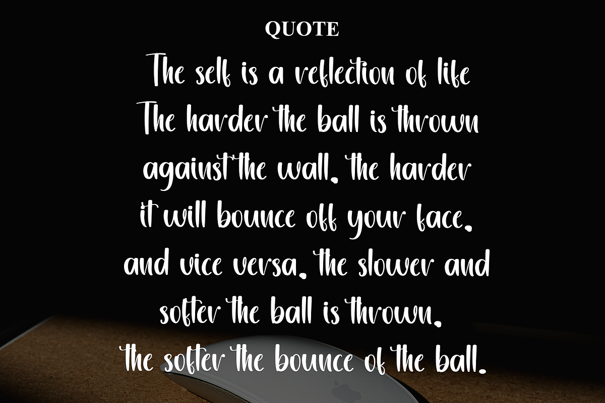 Bowling, a Handwritten Font by InermediaSTUDIO (Photo 7 of 8)