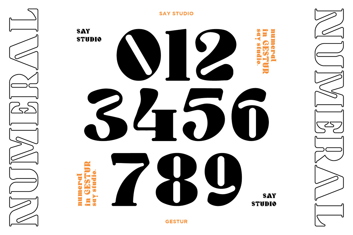 Gestur Display Font, a Sans Serif Font by Say Studio (Photo 14 of 15)