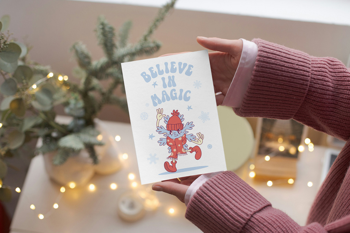 Snowflake Character Creation Kit, an Illustration by Anastasiya Klempach