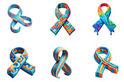 Autism Ribbon PNG., a Graphic by CitraGraphics (Thumbnail 3 of 3)