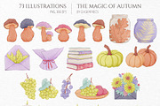 The Magic of Autumn Collection, a Seasonal Illustration by GVGraphics (Thumbnail 3 of 13)