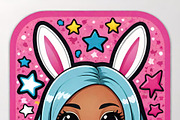 Kawaii Girl Stickers & Illustrations, an Illustration by ETARA by Mea Hau (Thumbnail 6 of 16)