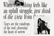 Glowins Minimalist Family Serif Font, a Serif Font by Graphicxell (Thumbnail 4 of 8)