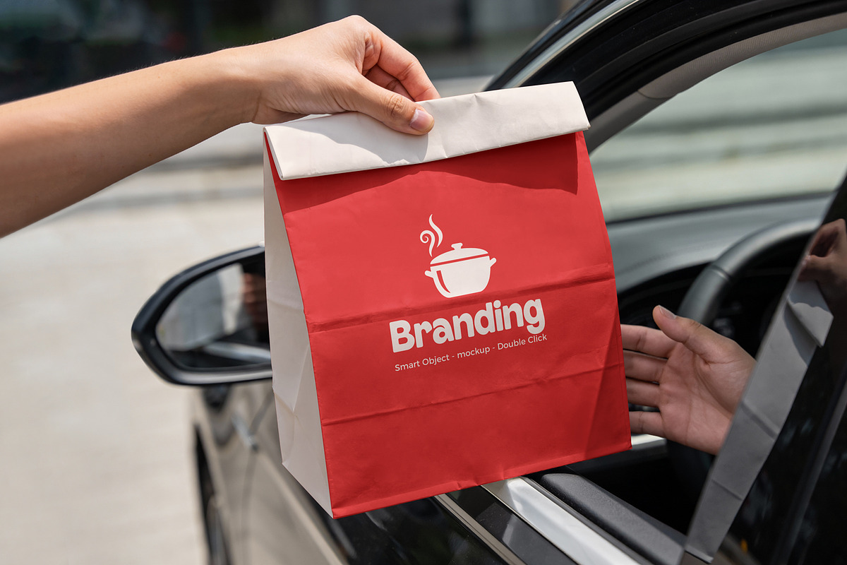 Cafe Branding Mockup Set, a Merchandise Mockup by RamStudio2 (Photo 5 of 8)