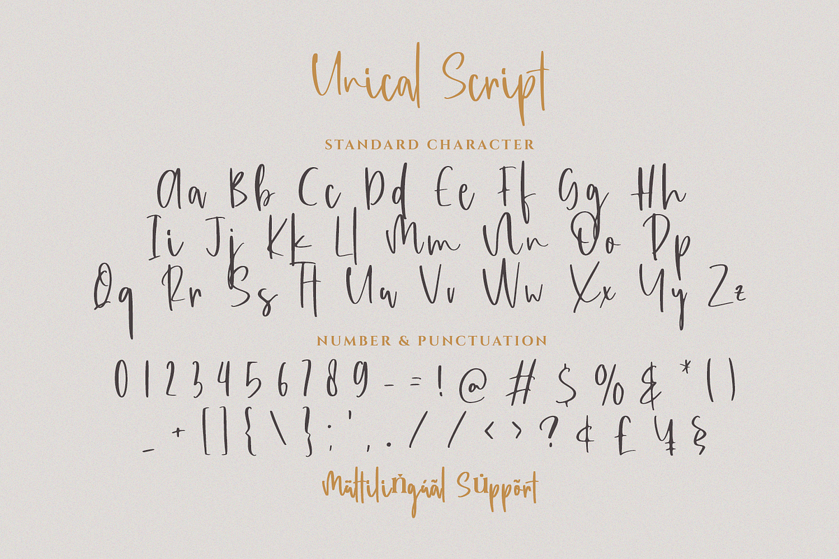 Unical - Modern Luxury Font, a Serif Font by Pixesia Studio (Photo 12 of 12)