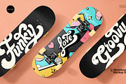 Skateboard Mockup Set v1, a Merchandise Mockup by Mocart (Thumbnail 1 of 18)