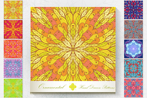 10 Ornamental Patterns. Set#5