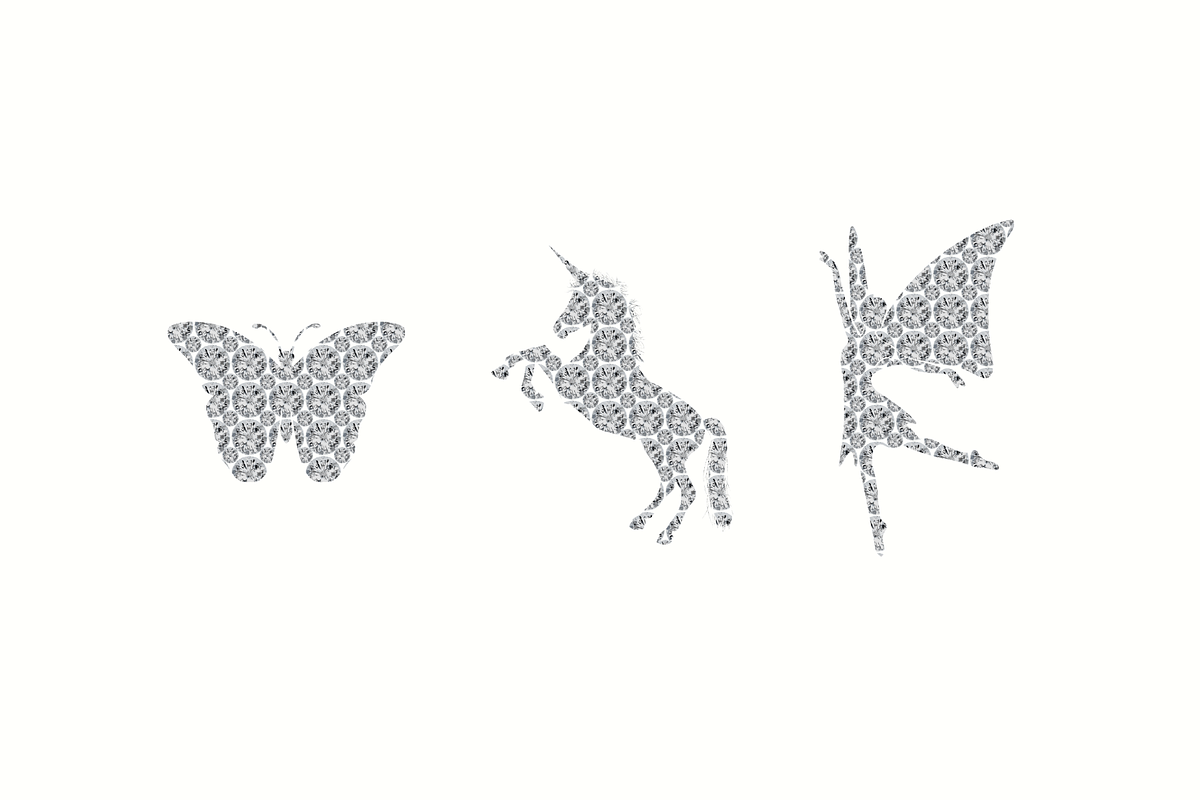 Luxury Diamond Clipart Bundle, an Object Graphic by 3PointsCreative (Photo 4 of 5)