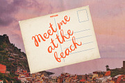 Sunset Motel Retro Summer Font Trio, a Handwritten Font by BilberryCreates (Thumbnail 10 of 10)