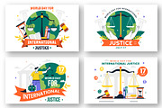 10 Day for International Justice, a Person Illustration by denayunebgt (Thumbnail 3 of 4)