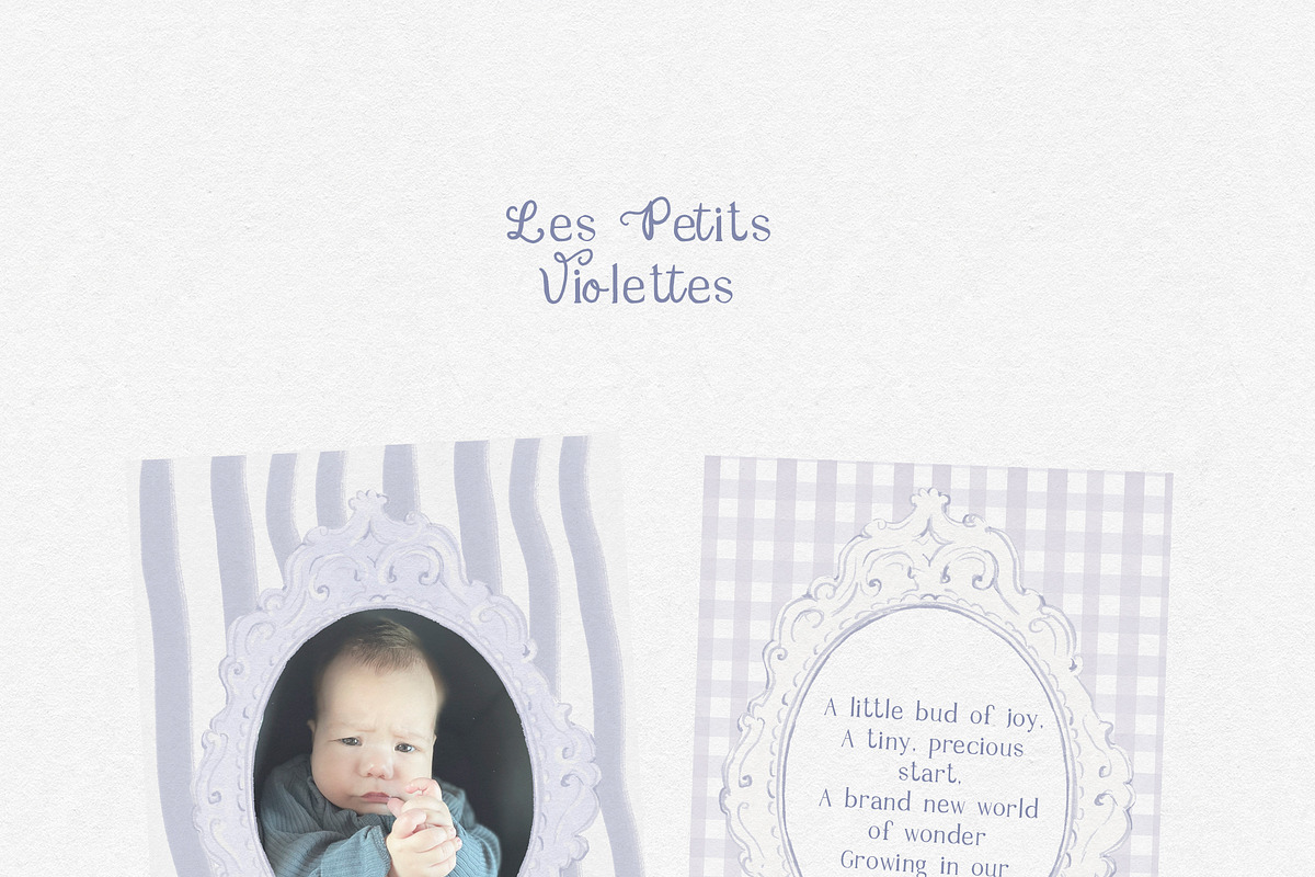 Purple Cottagecore Flowers PNG, a Decorative Illustration by whiteheartdesign (Photo 10 of 17)
