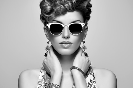 Fashion beauty model stylish mohawk hairstyle stock photo containing fashion, a Beauty & Fashion Photo by iBear
