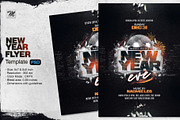 New Year Eve Flyer, a Flyer Template by Tarommir (Thumbnail 1 of 3)