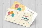 Birthday Gift Voucher Template, a Card Template by MightyDesign (Thumbnail 3 of 6)