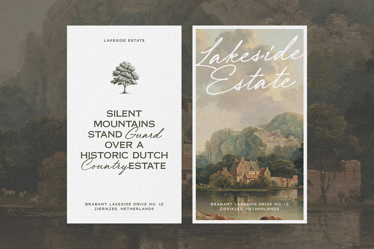 Royal Maison - Serif & Script Font, a Serif Font by Honestype (Photo 5 of 13)