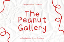 Peanut Gallery: A Handwritten Font