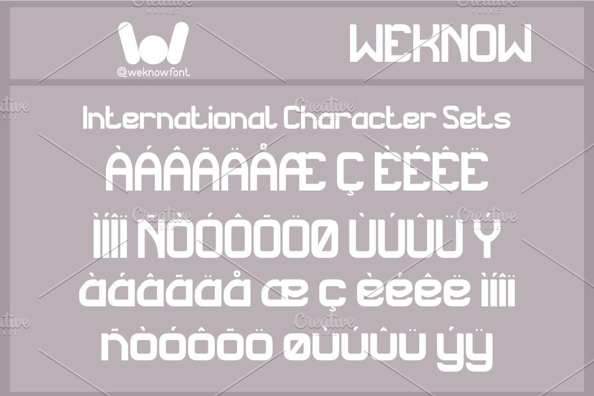 Enter Action font, a Font by weknow (Photo 8 of 8)