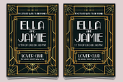 Decogaze - Modern Art Deco Font, a Handwritten Font by overlaytemplates (Thumbnail 2 of 5)