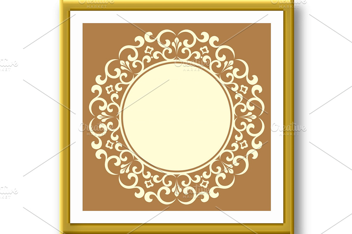 Decorative frame Elegant vector, an Object Graphic by RODINA (Photo 2 of 3)